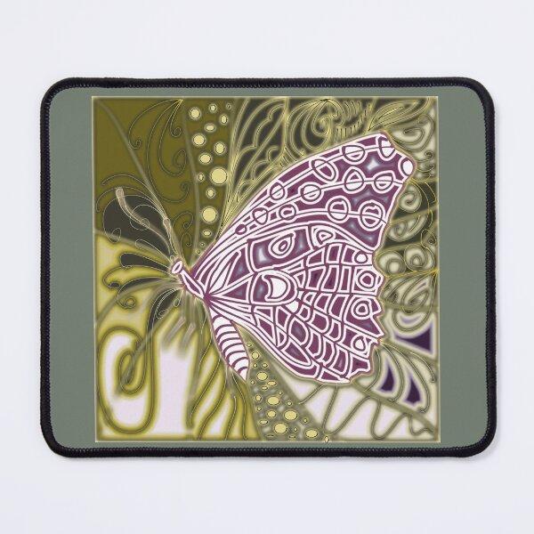 Item preview, abstraction, ink, patterns, circle, butterfly designed and sold by bonjourmadame4.