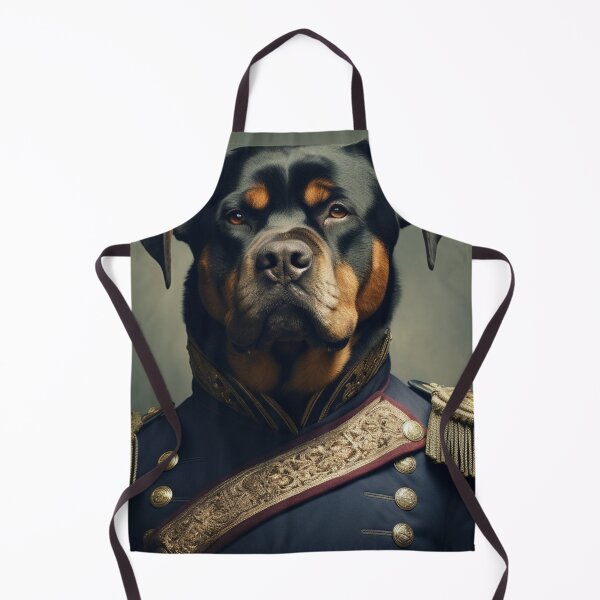 Item preview, Rottweiler in Military Uniform, Pet Renaissance Portrait designed and sold by Futuriddle.