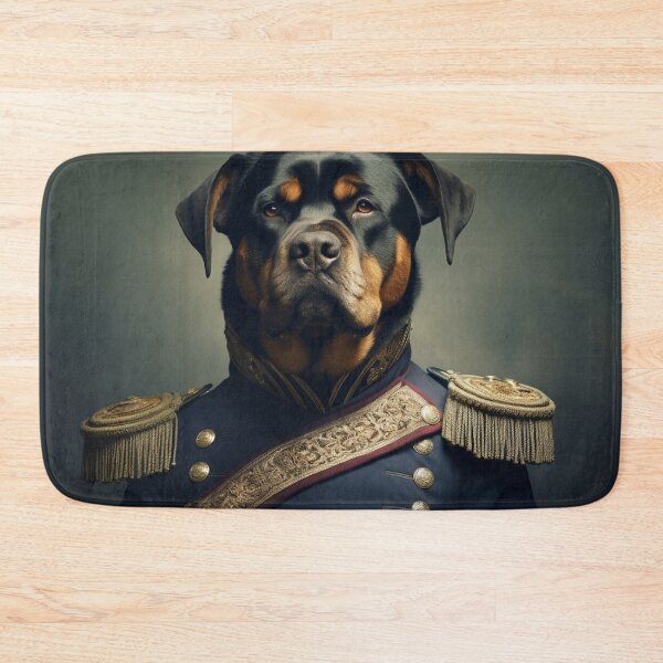 Item preview, Rottweiler in Military Uniform, Pet Renaissance Portrait designed and sold by Futuriddle.