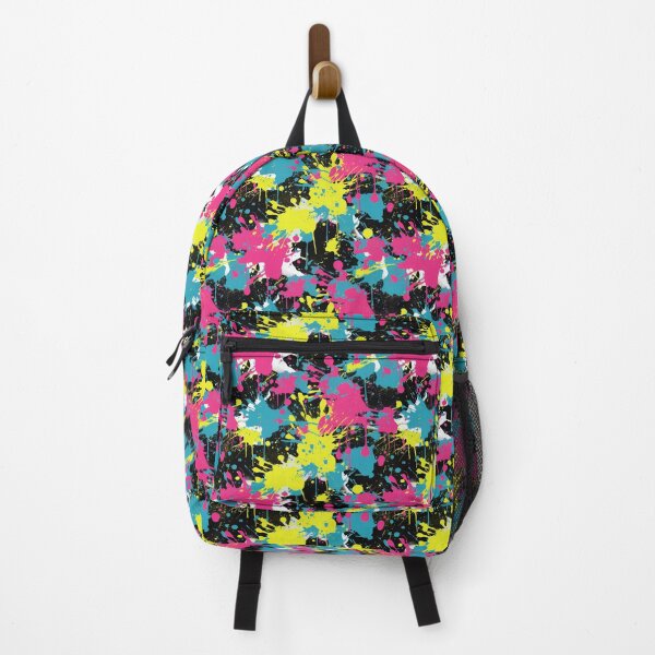 Item preview, 80's Grunge Splatter Paint Style Illustrated Seamless Pattern designed and sold by PatternsFTW.