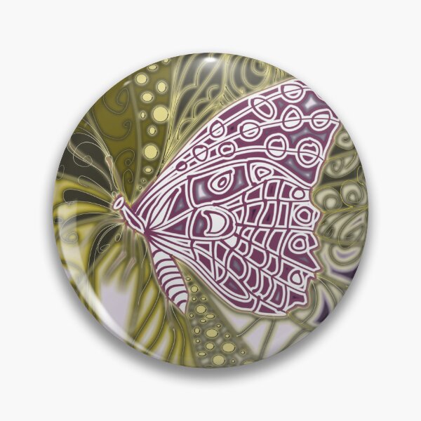 Item preview, abstraction, ink, patterns, circle, butterfly designed and sold by bonjourmadame4.