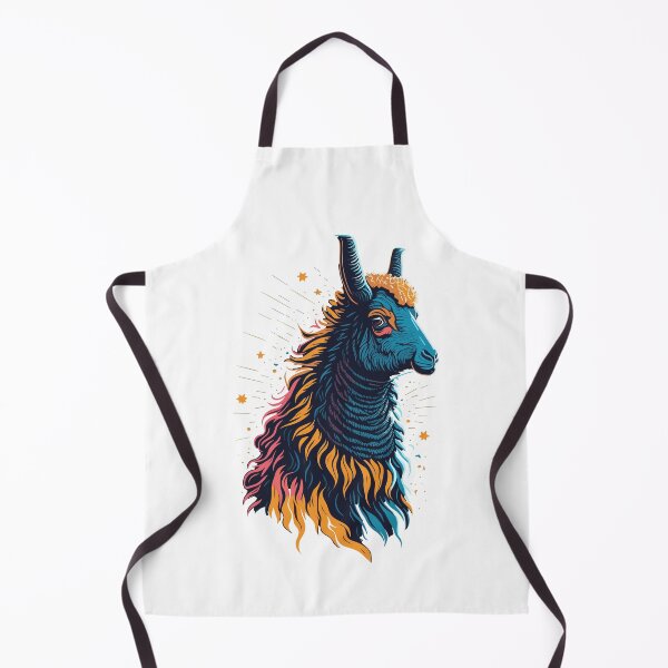 Item preview, Colorful Llama Illustration Design designed and sold by The Funscape Store.