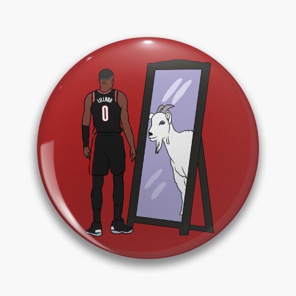 Item preview, Damian Lillard Mirror GOAT designed and sold by RatTrapTees.