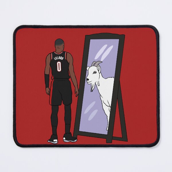 Item preview, Damian Lillard Mirror GOAT designed and sold by RatTrapTees.