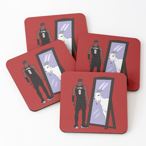 Item preview, Damian Lillard Mirror GOAT designed and sold by RatTrapTees.