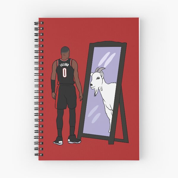 Item preview, Damian Lillard Mirror GOAT designed and sold by RatTrapTees.