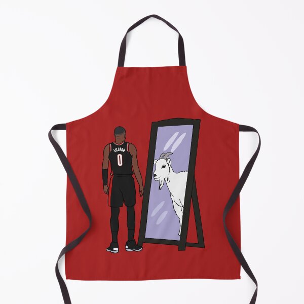 Item preview, Damian Lillard Mirror GOAT designed and sold by RatTrapTees.