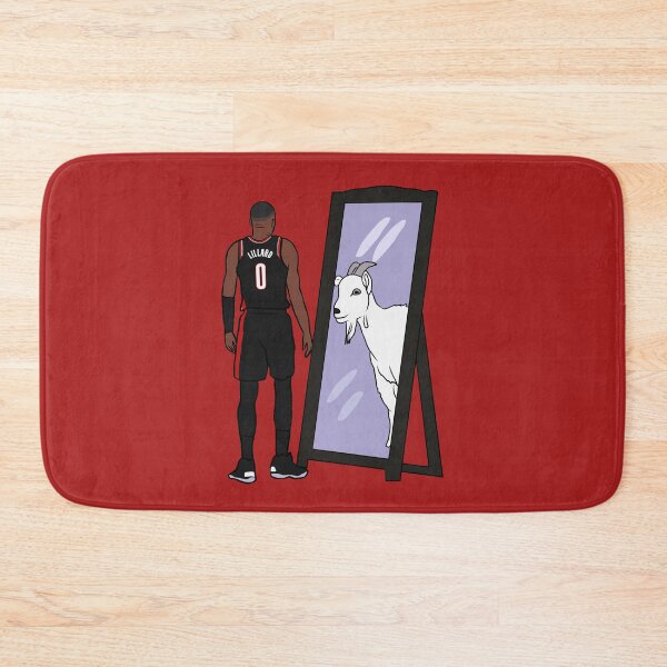 Item preview, Damian Lillard Mirror GOAT designed and sold by RatTrapTees.