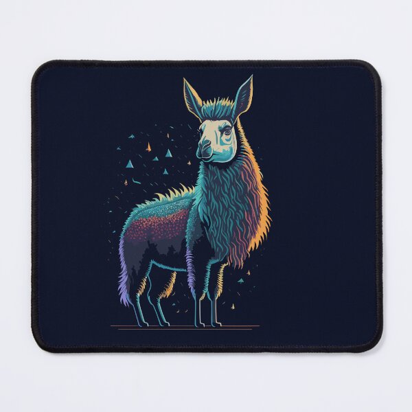 Item preview, Colorful Llama Illustration Design designed and sold by The Funscape Store.