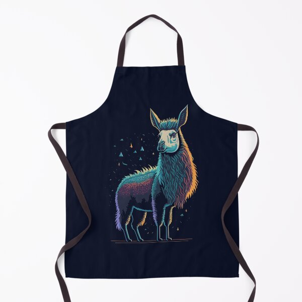 Item preview, Colorful Llama Illustration Design designed and sold by The Funscape Store.