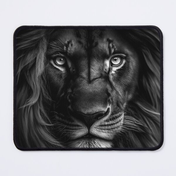 Item preview, black lion king art poster designed and sold by Mk5studio.