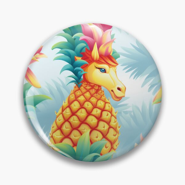 Item preview, pineapple unicorn hybrid designed and sold by tangramrachel.