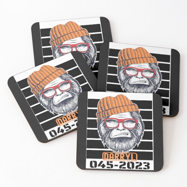 Item preview, Sasquatch mug shot,aka Darryl ,not guilty designed and sold by erozzz.