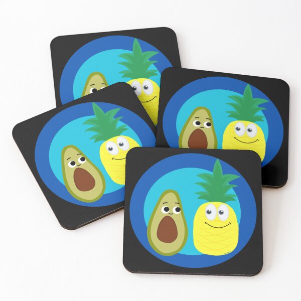 Item preview, Avocado and Pineapple Cute Design designed and sold by TGAL2.