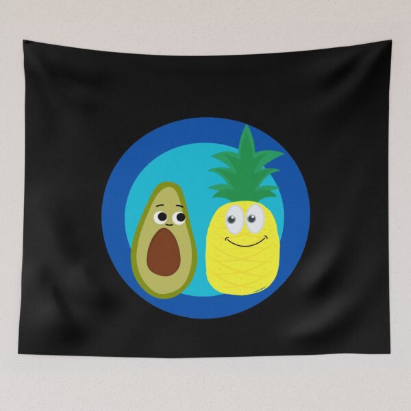 Item preview, Avocado and Pineapple Cute Design designed and sold by TGAL2.