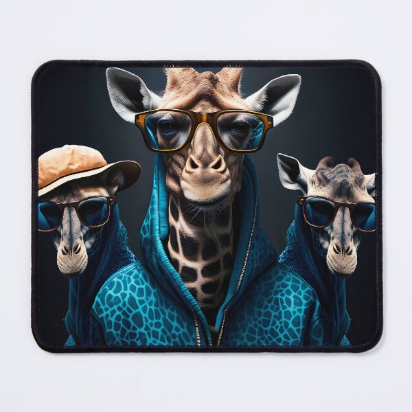 Item preview, cool Giraffes black and white poster Giraffes wallpaper Giraffes cute photos designed and sold by Mk5studio.