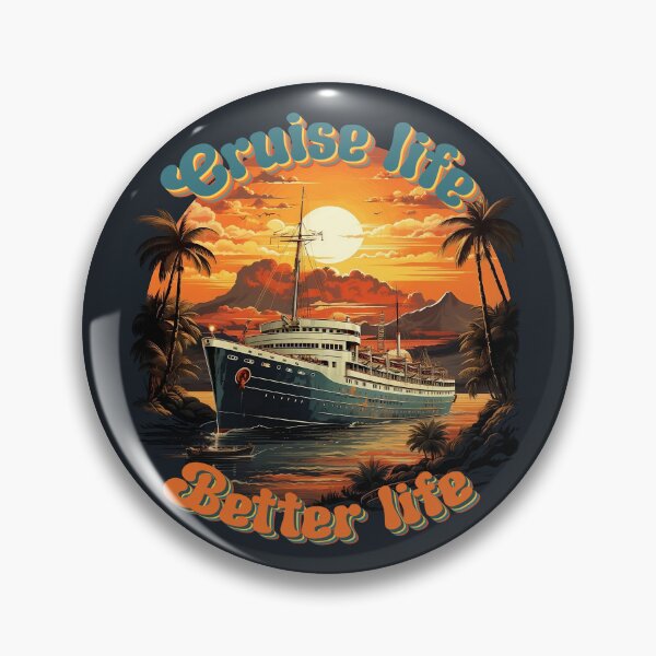 Aperçu de l'œuvre Mode croisière activé, citation drôle de croisière créée et vendue par PRYMULLART.