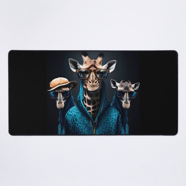 Artikel-Vorschau von Cooles Giraffen-Schwarz-Weiß-Poster Giraffen-Hintergrundbild Niedliche Giraffenfotos, designt und verkauft von Mk5studio.