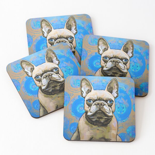 Item preview,  Animal Art | Artsy Bulldog designed and sold by Fractal-Graphic.