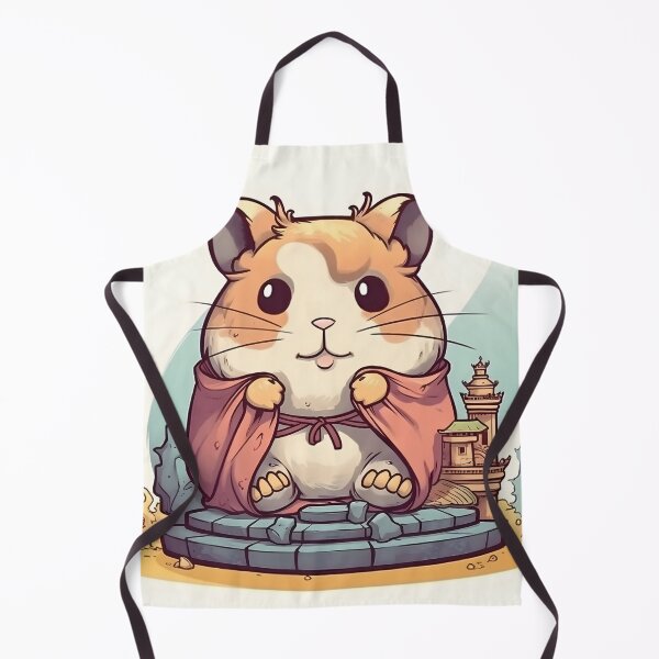 Item preview, ADORABLE & CUTE BUDDHA HAMSTER designed and sold by Chatna-Chibi.