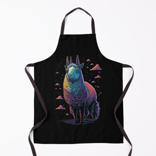 Item preview, Colorful Llama Illustration Design designed and sold by The Funscape Store.