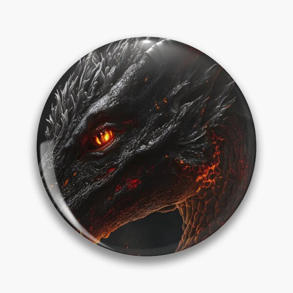Item preview, fire angry black dragon epic designed and sold by Mk5studio.