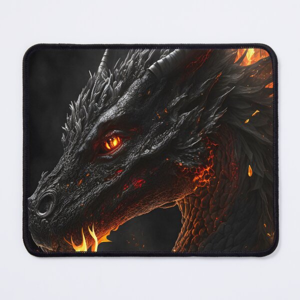 Item preview, fire angry black dragon epic designed and sold by Mk5studio.