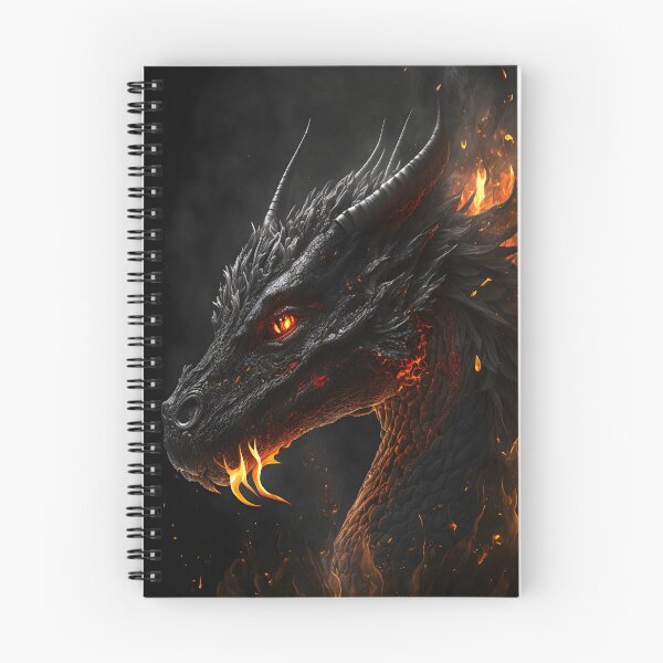 Item preview, fire angry black dragon epic designed and sold by Mk5studio.