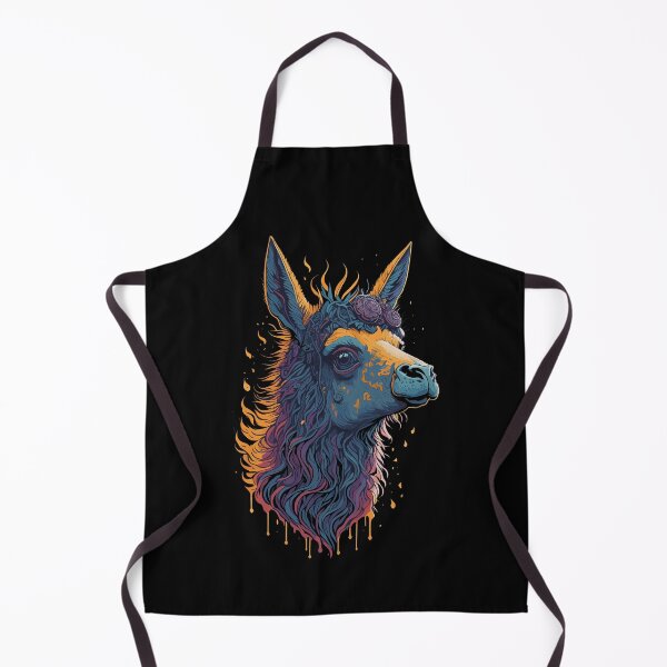 Item preview, Colorful Llama Illustration Design designed and sold by The Funscape Store.