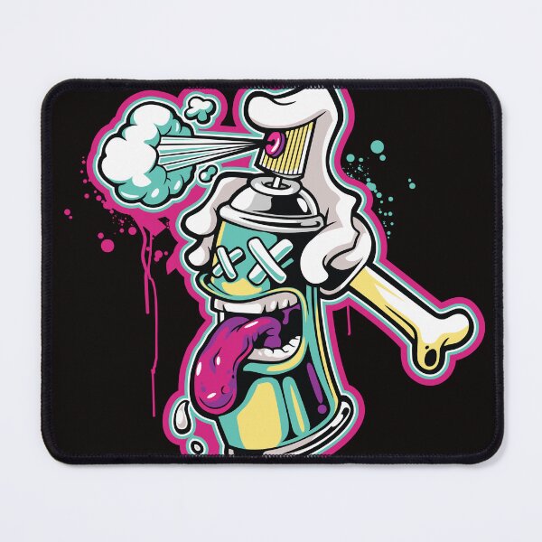 Item preview, Graffiti spray paint colorful street art urban designed and sold by PngParty.