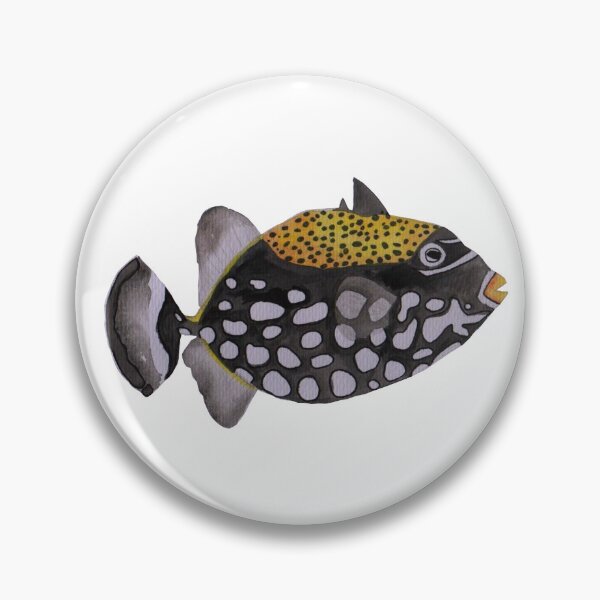 Item preview, Clown Triggerfish Watercolor  designed and sold by Kiki-111.
