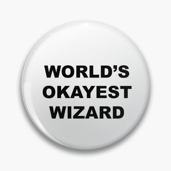 Item preview, World's Okayest Wizard designed and sold by littlenbee.