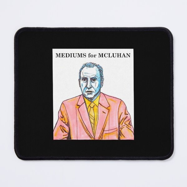 Artikelvorschau, Philosopher Doodle Portrait: Mediums for McLuhan entworfen und verkauft von spldoodles.