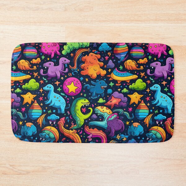 Item preview, Neon Alien Dino Design designed and sold by pinguinii.