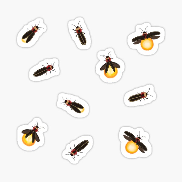 Item preview, Fireflies  designed and sold by pixelsandmilk.