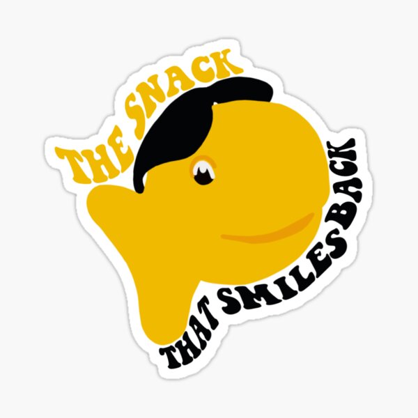 Vista previa del artículo con la obra «El bocadillo que le devuelve la sonrisa Goldfish», diseñado y vendido por sadiesdesignss.