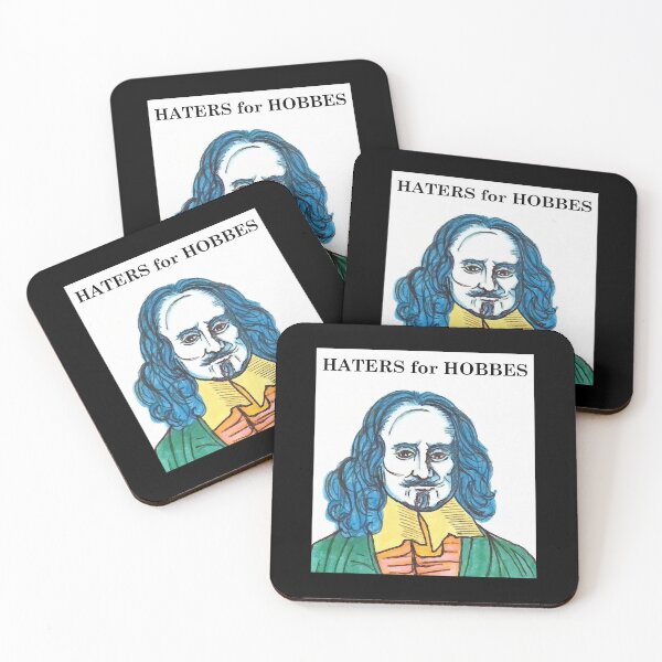 Item preview, Philosopher Doodle Portrait: Haters for Hobbes designed and sold by spldoodles.
