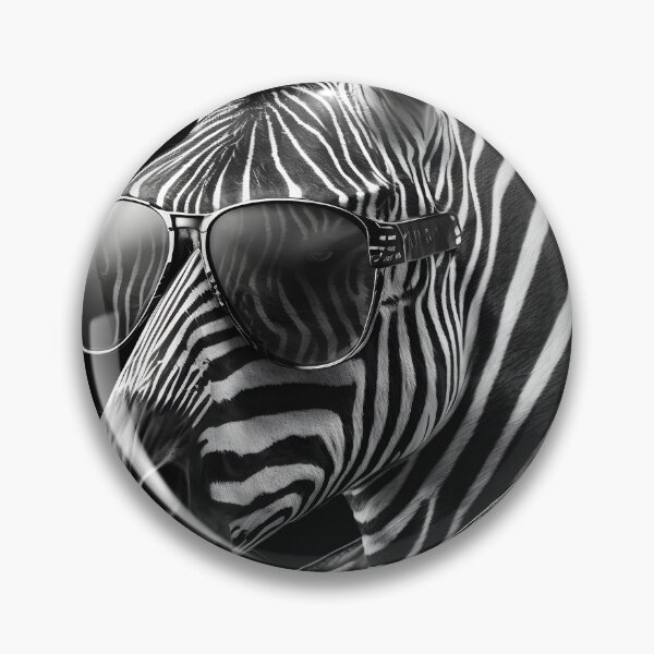 Item preview, cool zebra modern with sunglasses leather jacket designed and sold by Mk5studio.