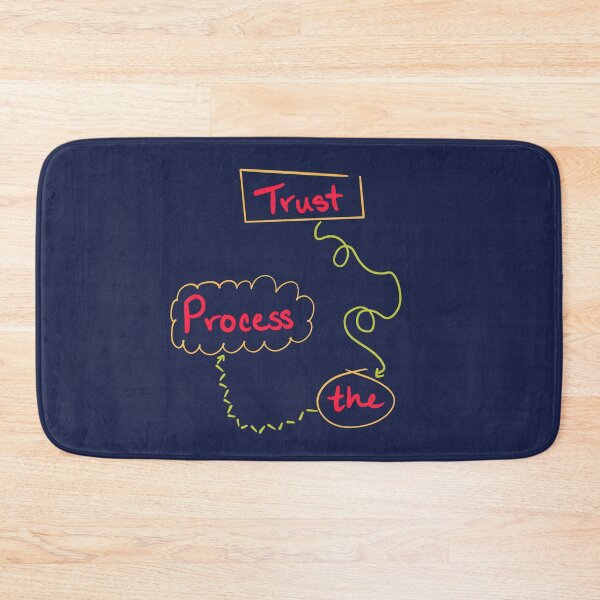 Item preview, Trust the Process Flowchart designed and sold by LuxusLiner.
