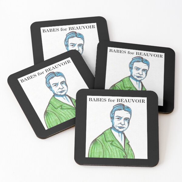 Artikelvorschau, Philosopher Doodle Portrait: Babes for Beauvoir entworfen und verkauft von spldoodles.