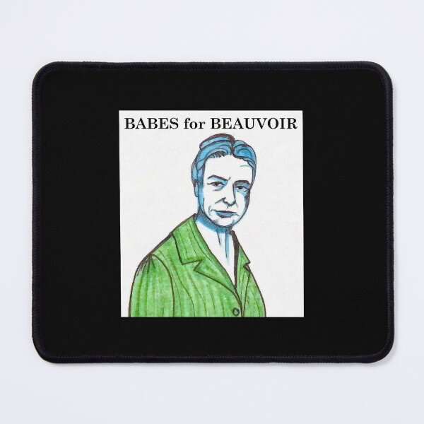 Item preview, Philosopher Doodle Portrait: Babes for Beauvoir designed and sold by spldoodles.
