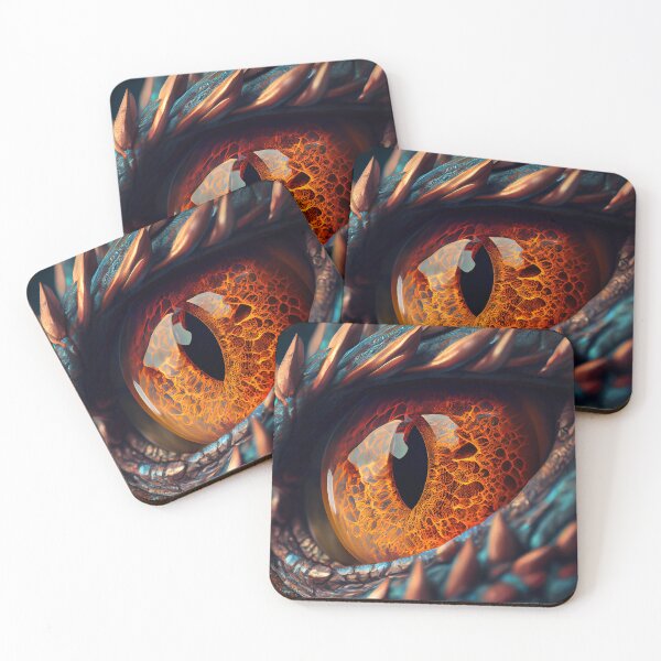 Item preview, Dragon eye green poster designed and sold by Mk5studio.