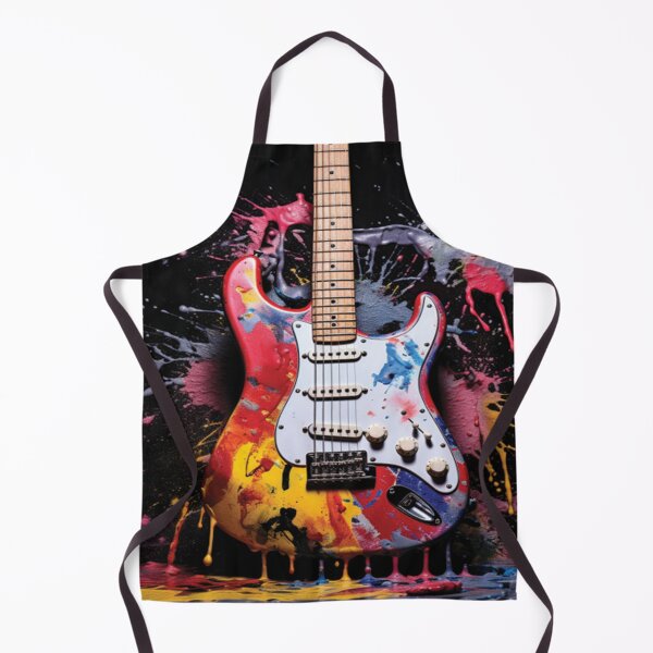 Item preview, Guitar Art - Abstract Digital - Fender Stratocaster designed and sold by Smiling Collie Designs.