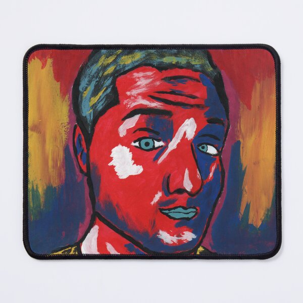 Item preview, expressionist portrait designed and sold by pugki.