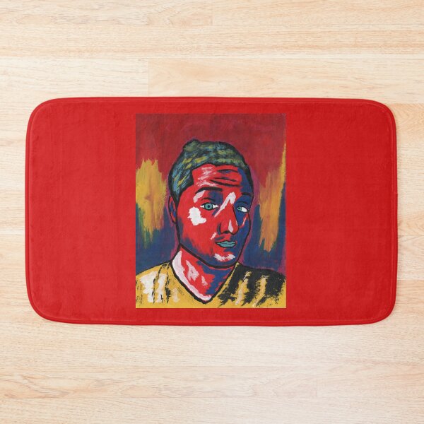 Item preview, expressionist portrait designed and sold by pugki.