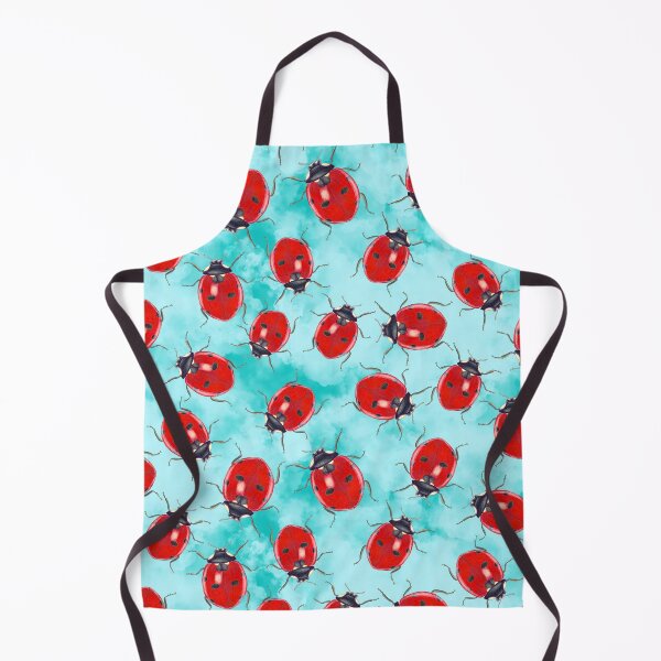 Item preview, Red Ladybugs Garden Goddess Illustrated on Clouds designed and sold by Sockstomistic.