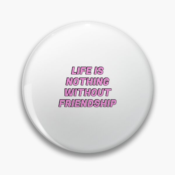 Item preview, Cicero quote on friends  - Life is nothing without friendship  designed and sold by Inspirationmotivation.