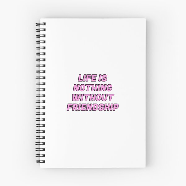 Item preview, Cicero quote on friends  - Life is nothing without friendship  designed and sold by Inspirationmotivation.