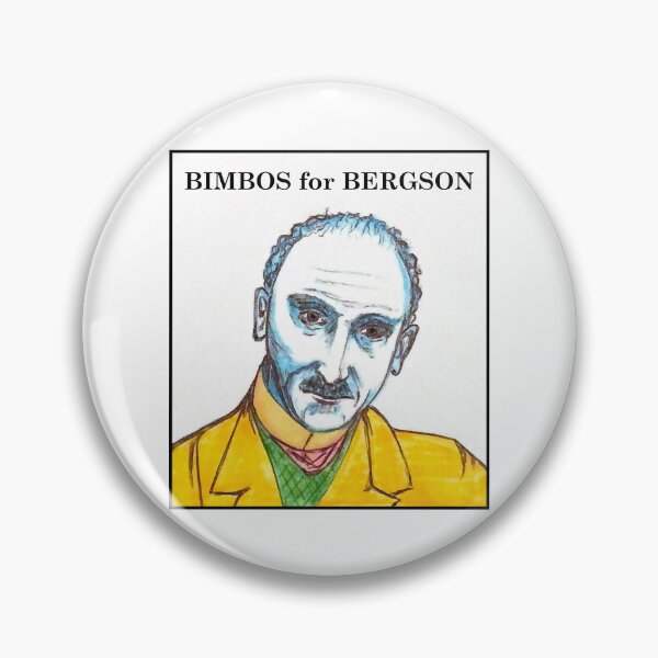 Item preview, Philosopher Doodle Portrait: Bimbos for Bergson designed and sold by spldoodles.