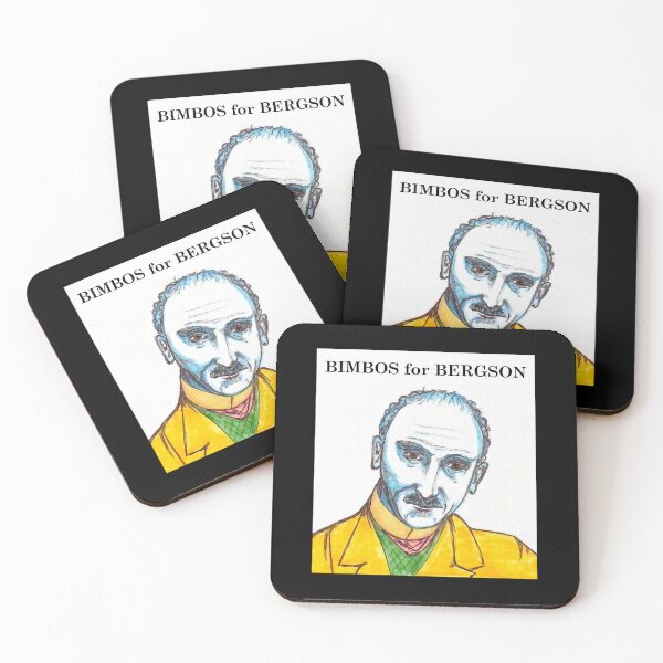 Item preview, Philosopher Doodle Portrait: Bimbos for Bergson designed and sold by spldoodles.